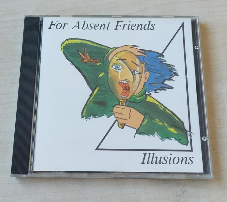 For Absent Friends - Illusion CD EP 1990 3trk, Cd's en Dvd's, Cd's | Rock, Gebruikt, Progressive, Ophalen of Verzenden