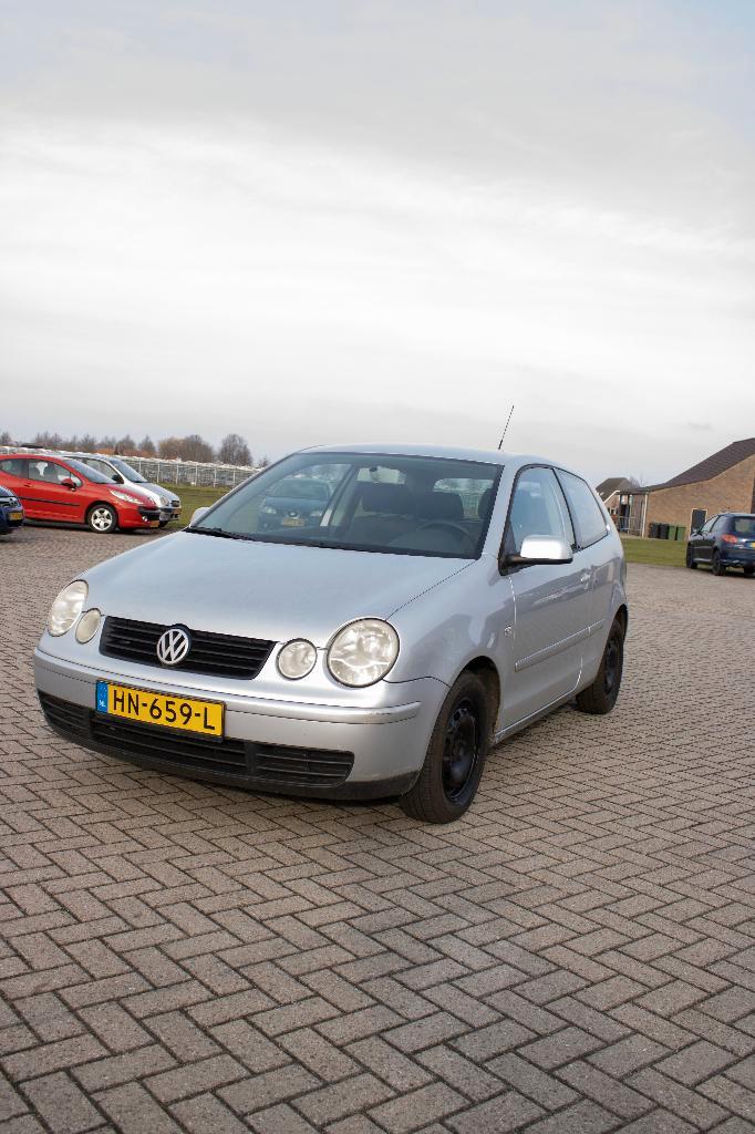 Volkswagen Polo 1.2 2003 Grijs, Auto's, Volkswagen, Particulier, Polo, Airconditioning, Elektrische buitenspiegels, Elektrische ramen