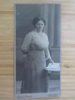 Kabinetfoto 1900-1920 Srauss Korte Hoogstraat 1 Rotterdam, Verzamelen, Foto's en Prenten, Ophalen of Verzenden, Voor 1940, Gebruikt