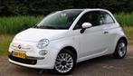 Fiat 500 1.2 Lounge*Airco*Dak*50Dkm*Pdc*Mtf Stuur*Lm velgen*, Gebruikt, 4 cilinders, 840 kg, Leder en Stof