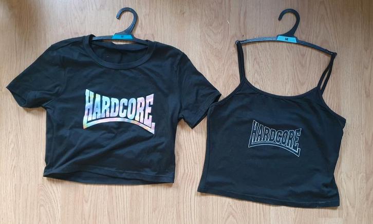 Diverse Hardcore tops, Kleding | Dames, Tops, Nieuw, Maat 34 (XS) of kleiner, Wit, Zonder mouw, Ophalen of Verzenden