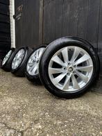 5x112 originele Skoda superb velgen 17” zomer set 7mm zgan, Auto-onderdelen, Banden en Velgen, Ophalen, 215 mm, Banden en Velgen