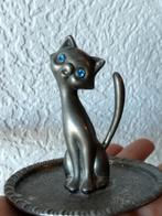 Vintage katten ringhouder, Ophalen of Verzenden, Zo goed als nieuw, Dier