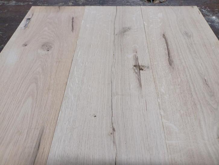 Eiken planken geschaafd rustiek 18mm dik voor binnengebruik, Doe-het-zelf en Verbouw, Hout en Planken, Nieuw, Plank, Eiken, 200 tot 250 cm