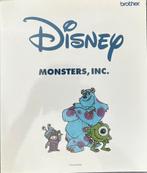 Brother Borduurkaart Monsters Inc Disney, Ophalen of Verzenden, Zo goed als nieuw, Borduurmachine