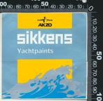 Sticker: Sikkens - Yachtpaints (2), Verzamelen, Ophalen of Verzenden