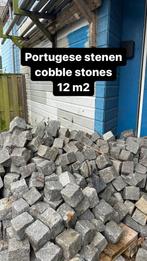 Portugese cobble stones circa 12m2, Tuin en Terras, Tegels en Klinkers, Ophalen of Verzenden