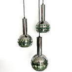 Vintage, midcentury, space age hanglamp, cascade lamp, Gebruikt, Vintage, midcentury, space age, retro, -, Ophalen of Verzenden