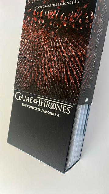 Dvd box Game of Thrones - seizoen 1 t/m 4 beschikbaar voor biedingen