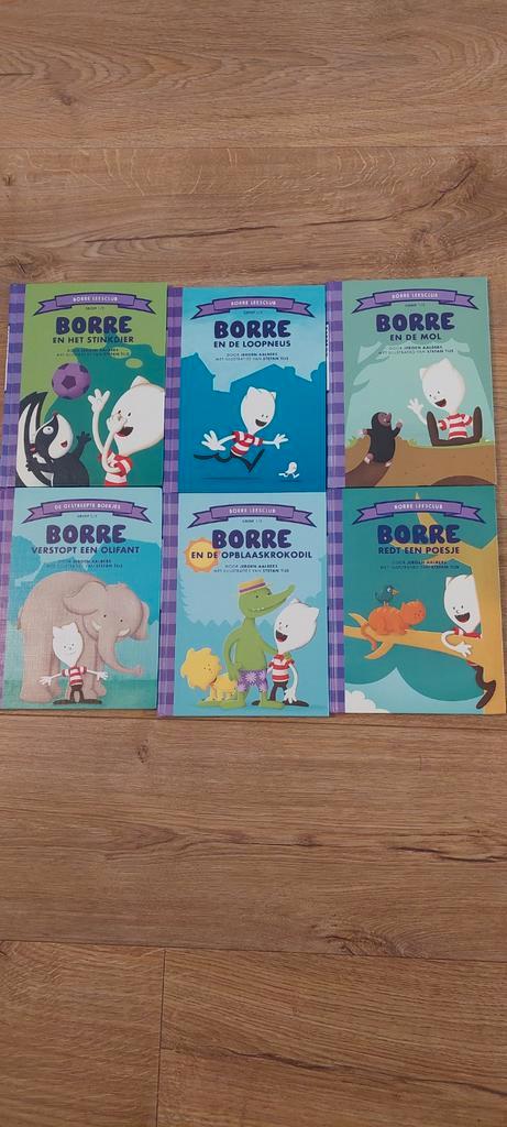 Borre Leesclub Boeken - Set van 6, Boeken, Kinderboeken | Jeugd | onder 10 jaar, Zo goed als nieuw, Fictie algemeen, Ophalen of Verzenden