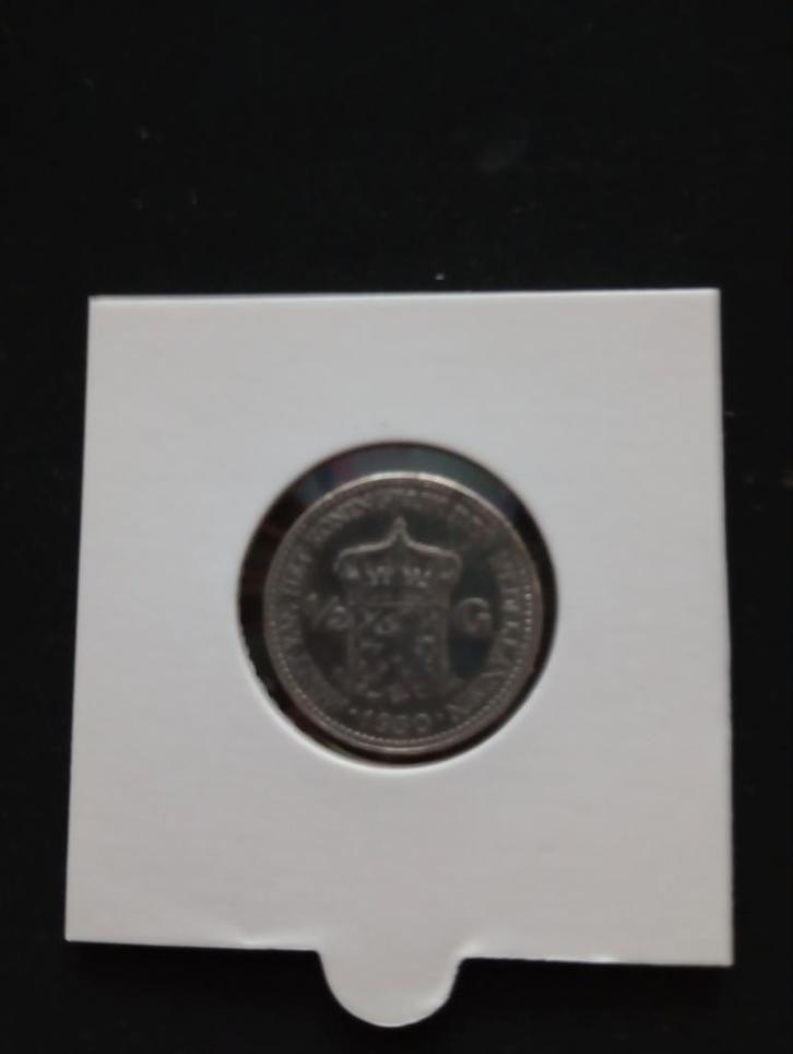 Zilveren halve gulden Wilhelmina 1930, Postzegels en Munten, Munten | Nederland, Losse munt, ½ gulden, Koningin Wilhelmina, Zilver