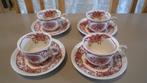 engels servies rood constable Grindley 4 k/s, Ophalen of Verzenden