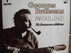 Georges Brassens "Par Exellence! " dblLP, Ophalen of Verzenden, 1980 tot 2000, Gebruikt, 12 inch