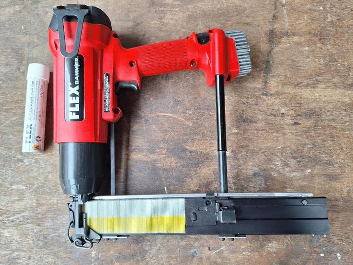 2x Flex Bammer tacker, Doe-het-zelf en Verbouw, Gereedschap | Handgereedschap, Zo goed als nieuw, Ophalen of Verzenden
