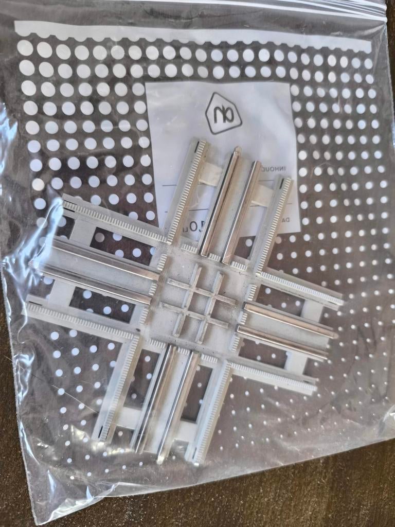 Lego 7857 Kruising 12V Trein - Zeldzaam!, Kinderen en Baby's, Speelgoed | Duplo en Lego, Ophalen of Verzenden, Gebruikt