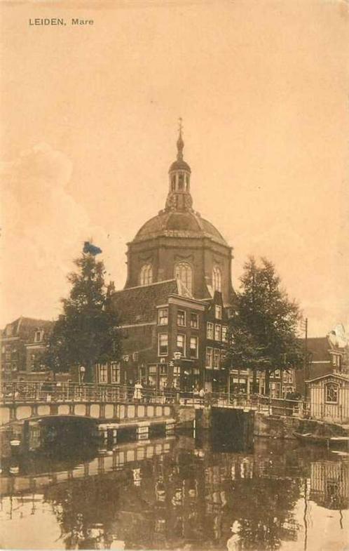 (377-297-001) Leiden  Mare, Verzamelen, Ansichtkaarten | Nederland, Zuid-Holland, Verzenden