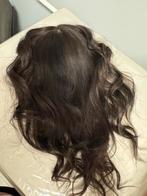 Nieuw haarstuk/ topper 100% echt haar, Sieraden, Tassen en Uiterlijk, Ophalen of Verzenden, Zo goed als nieuw, Pruik of Haarverlenging
