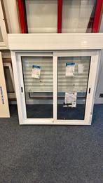 Nieuwe aluminium schuifraam( en )met inbouwrolluik, Verzenden, Zo goed als nieuw, Aluminium