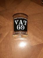 Finest Scotch Whisky VAT 69 glas, Ophalen of Verzenden, Zo goed als nieuw, Overige typen