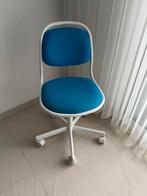 Ikea bureaustoel kind, Huis en Inrichting, Ophalen of Verzenden, Gebruikt, Blauw, Bureaustoel