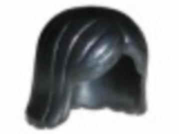 Lego Castle Haar 2x Haar / Kapsel 4530 Zwart (NIEUW) beschikbaar voor biedingen