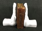 Duwende handen Vintage set keramieken boekensteunen, Verzenden, Huis en Inrichting