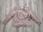 Prachtige beige glanzende jas van MS mode, maat 44. Zomerjas, Maat 42/44 (L), Ophalen of Verzenden, MS Mode, Beige