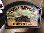 Harley-Davidson  wandbord., Reclamebord, Gebruikt, Ophalen of Verzenden