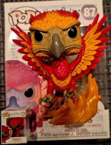 Funko Pop! Harry Potter - Fawkes #87 - Nieuw! beschikbaar voor biedingen
