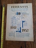 40 jarig jubileum Programma 1952 "De Populier" HBS den haag, Boeken, Ophalen of Verzenden, 20e eeuw of later, Gelezen