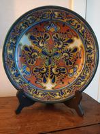 Gouda Plateel Wandbord - Rhodian -  Gouda Holland, Antiek en Kunst, Antiek | Keramiek en Aardewerk, Ophalen of Verzenden