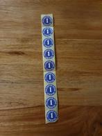 9 zegels voor de spaaractie van de Sligro voor paaspop, Ophalen of Verzenden, Winkel, Super of Benzinepomp, Zegels, Bonnen of Punten