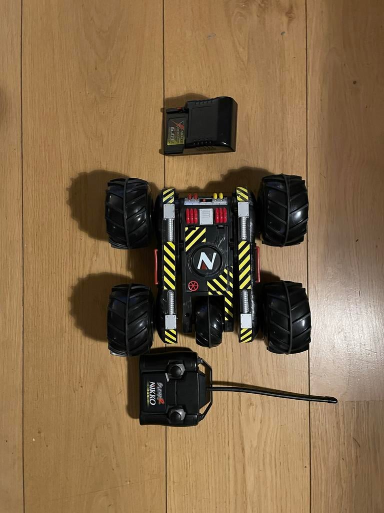 Nikko Slammr Radiografisch Bestuurbare Auto, Hobby en Vrije tijd, Modelbouw | Radiografisch | Auto's, Gebruikt, Auto offroad, Elektro