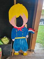 Straatversiering,  boer en boerin, Ophalen