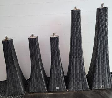 Olie tuinlampen x5  beschikbaar voor biedingen