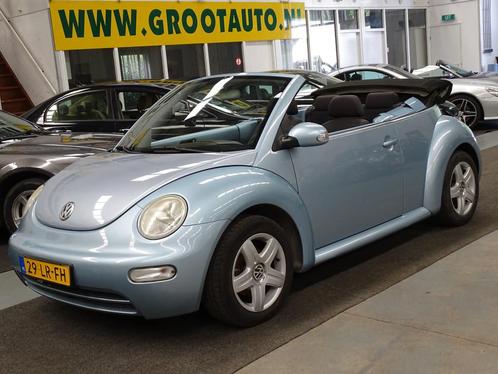 Volkswagen Beetle Cabriolet 2.0 Airco, NAP (bj 2003), Auto's, Volkswagen, Bedrijf, Te koop, Beetle (Kever), ABS, Airbags, Airconditioning