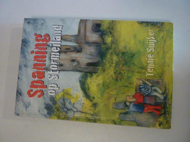 Teunie Suijker - Spanning op stormeiland, Boeken, Overige Boeken, Zo goed als nieuw, Ophalen of Verzenden