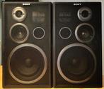 Sony SS-D102 Speakers - Vintage Geluid, Audio, Tv en Foto, Luidsprekers, Ophalen of Verzenden, Gebruikt, Front, Rear of Stereo speakers