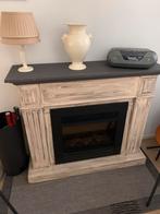 Te koop openhaard met verlichting en verwarming, Huis en Inrichting, Ophalen of Verzenden, Gebruikt, Vrijstaande haard, Elektrische haard