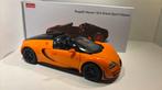 Bugatti veyron 16.4 grand sport vitesse oranje rastar 1.18, Hobby en Vrije tijd, Modelauto's | 1:18, Overige merken, Ophalen of Verzenden