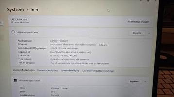 HP Laptop 14s - AMD Athlon - 4GB RAM beschikbaar voor biedingen