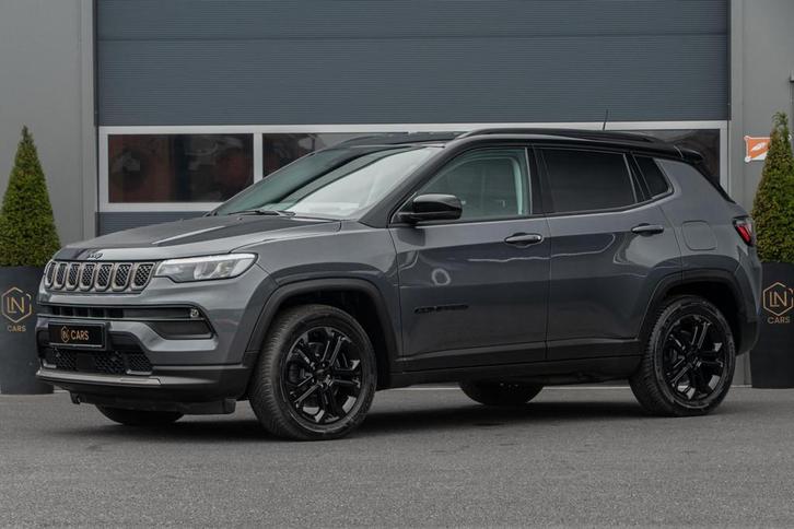 Jeep Compass 1.3T Limited | Stuurwiel verwarmd | Camera, Auto's, Jeep, Bedrijf, Te koop, Compass, ABS, Achteruitrijcamera, Adaptive Cruise Control