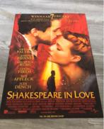 Filmposter Shakespeare in Love, Ophalen of Verzenden, Zo goed als nieuw, Rechthoekig Staand, Film en Tv