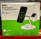 Belkin BoostCharge Pro 3-in-1 Draadloos Laadstation, Ophalen of Verzenden, Nieuw, Apple iPhone