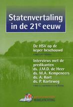 Statenvertaling In De 21e Eeuw - HSV Op De Keeper Beschouwd, Ophalen of Verzenden, Zo goed als nieuw, L.M.P Scholten