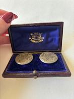 Antieke Art Deco manchetknopen - W. Wray, Birmingham., Ophalen of Verzenden, Heren