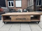 Industriële salontafel, Huis en Inrichting, Ophalen, Gebruikt, 100 tot 150 cm, 50 tot 100 cm