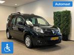 Renault Kangoo Rolstoelauto Automaat Luchtvering, Auto's, Automaat, Stof, Gebruikt, Zwart