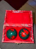 Chinese Baoding Ballen met Doos, Ophalen of Verzenden