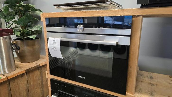 Siemens Combi-Oven CM836GPS1// STUDIOLINE //, Witgoed en Apparatuur, Ovens, Refurbished, Inbouw, Oven, 45 tot 60 cm, 45 tot 60 cm
